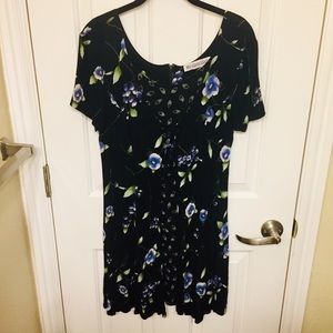 Vintage 90’s Grunge Floral Mini Dress